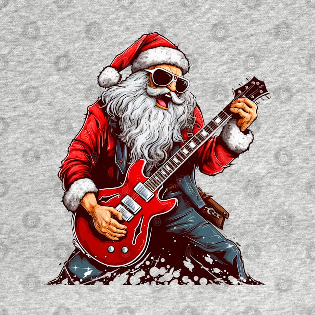 Guitar Santa by MZeeDesigns